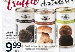 Fortinos URBANI TRUFFLE SAUCE, 180 g offer