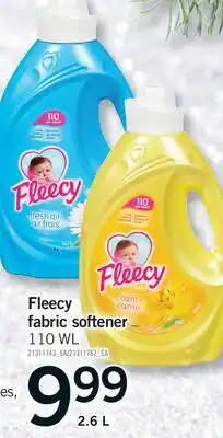 Fortinos FLEECY FABRIC SOFTENER, 2.6 L offer