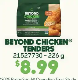 Fortinos BEYOND CHICKEN TENDERS, 226 G offer