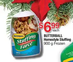 Fortinos BUTTERBALL HOMESTYLE STUFFING, 900 G offer