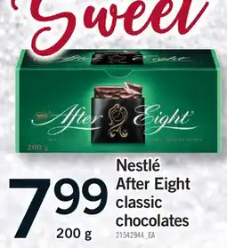Fortinos NESTLÉ AFTER EIGHT CLASSIC CHOCOLATES, 200 G offer