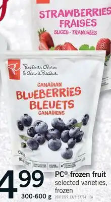 Fortinos PC FROZEN FRUIT, 300-600 G offer