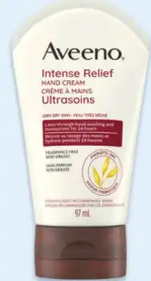 Walmart Aveeno hand cream 97 mL offer