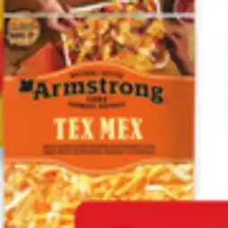 Walmart Armstrong cheese block 400 g, shreds 320 g or slices 220 g – 240 g offer