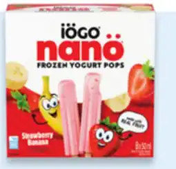 Walmart iögo nanö Frozen Yogurt Novelties offer