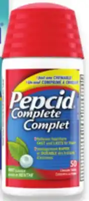 Walmart Pepcid Complete tablets offer