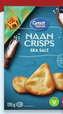 Walmart Great Value naan crackers offer