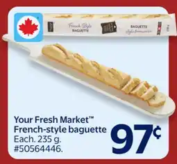 Walmart Your Fresh Market French-style baguette offer
