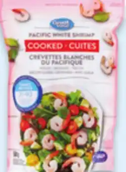 Walmart Great Value cooked shrimp offer
