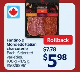 Walmart Fantino & Mondello Italian charcuterie offer