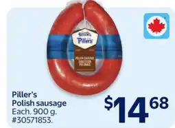Walmart Piller's Polish sausage offer