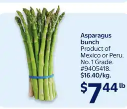 Walmart Asparagus bunch offer