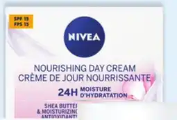 Walmart NIVEA day cream with SPF 15 offer