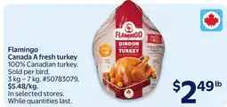 Walmart Flamingo Canada A fresh turkey offer