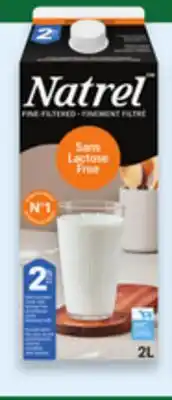 Walmart Natrel lactose free milk offer