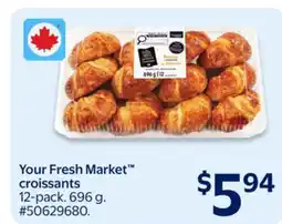 Walmart Your Fresh Market Croissants offer