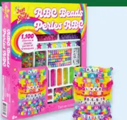 Walmart Just My Style ABC beads offer
