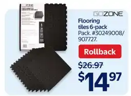 Walmart Flooring tiles 6-pack offer
