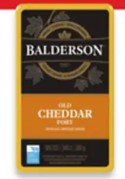 Walmart Balderson old or extra old cheddar offer