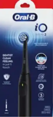 Walmart Oral-B iO2 Toothbrush, Refill Brush Heads 4-pack offer