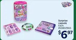 Walmart Surprise capsule offer