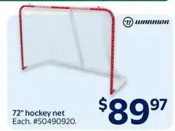 Walmart 72 hockey net offer