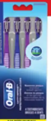 Walmart Oral-B toothbrushes 4-pack offer