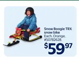Walmart Snow Boogie TRX Snow Bike offer