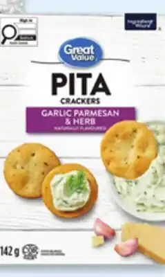Walmart Great Value pita crackers offer