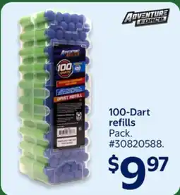 Walmart ADVENTURE FORCE 100-Dart refills offer