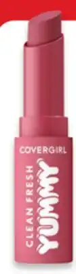 Walmart Covergirl Clean Fresh Yummy lipstick offer