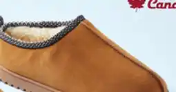 Walmart Adults' suede slippers offer