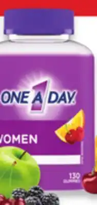 Walmart One A Day multivitamin gummies 130s offer
