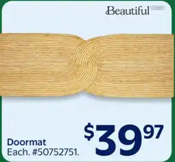 Walmart Beautiful Doormat offer
