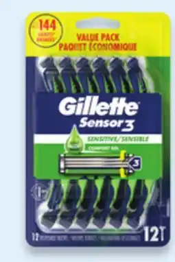 Walmart Gillette men's razors offer