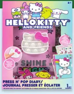 Walmart Hello Kitty Press N' Pop Diary offer