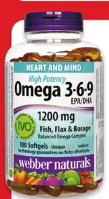 Walmart Webber Naturals omega offer