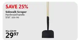 Home Hardware Sidewalk Scraper offer
