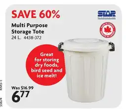Home Hardware Multi Purpose Storage Tote offer