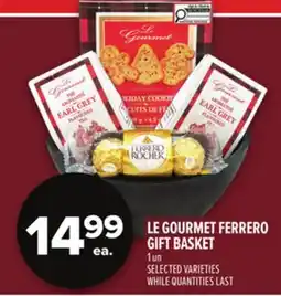 Metro LE GOURMET FERRERO GIFT BASKET offer