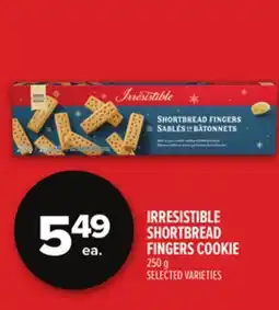 Metro IRRESISTIBLE SHORTBREAD FINGERS COOKIE offer