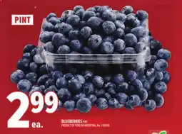 Metro BLUEBERRIES offer