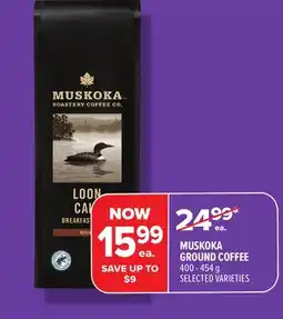 Metro MUSKOKA GROUND COFFEE offer
