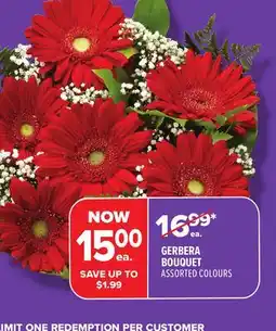 Metro GERBERA BOUQUET offer
