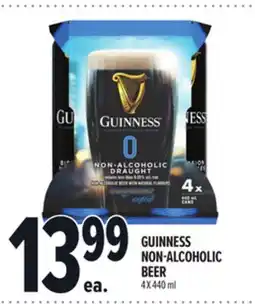 Metro GUINNESS NON-ALCOHOLIC BEER offer