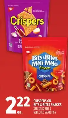 Metro CHRISTIE CRISPERS OR BITS & BITES SNACKS offer