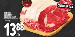 Metro RED GRILL EASY CARVE PRIME RIB ROAST offer