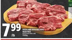Metro FRESH LAMB SHOULDER CHOPS VALUE PACK offer