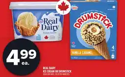 Metro NESTLE REAL DAIRY ICE CREAM OR DRUMSTICK offer