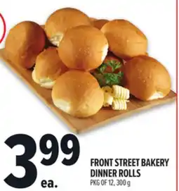 Metro FRONT STREET BAKERY DINNER ROLLS offer